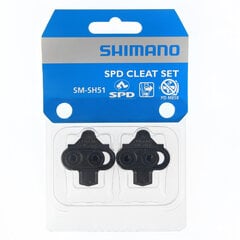 Plaadid pedaalidele Shimano SPD SM-SH51 hind ja info | Muud jalgratta varuosad | hansapost.ee