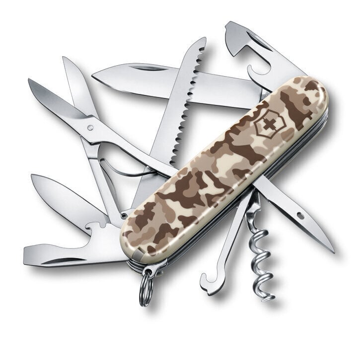 Victorinox Lõikenuga Huntsman Camouflage Brown (1.3713.941) цена и информация | Taskunoad, multifunktsionaalsed tööriistad | hansapost.ee