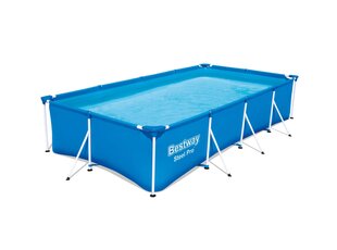 Каркасный бассейн Bestway Steel Pro 400x211x81 см, без фильтра цена и информация | Бассейны | hansapost.ee