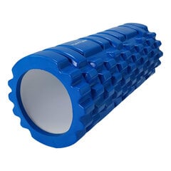 Тренировочный массажный цилиндр Tunturi Yoga Foam 33см, синий цена и информация | Аксессуары для массажа | hansapost.ee