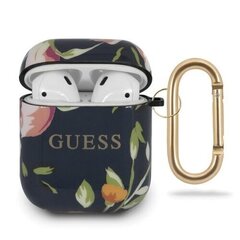 Guess GUACA2TPUBKFL03 Silicone Чехол для Airpods 1/2 Floral N.3 цена и информация | Аксессуары для наушников | hansapost.ee