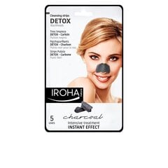 Mask Iroha Detox Black Nina, 5 Tk price and information | Näomaskid ja silmamaskid | hansapost.ee