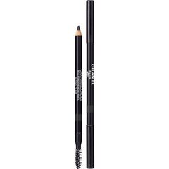 Kulmupliiats harjaga Chanel Crayon Sourcils 1 g, 60 Noir Cendre hind ja info | Kulmupliiatsid, -puudrid ja -värvid | hansapost.ee