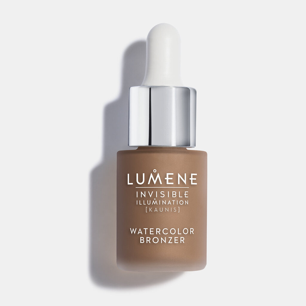 Lumene Invisible Illumination Watercolor Bronzer päikesepuuder naistele 15 ml цена и информация | Päikesepuudrid ja põsepunad | hansapost.ee