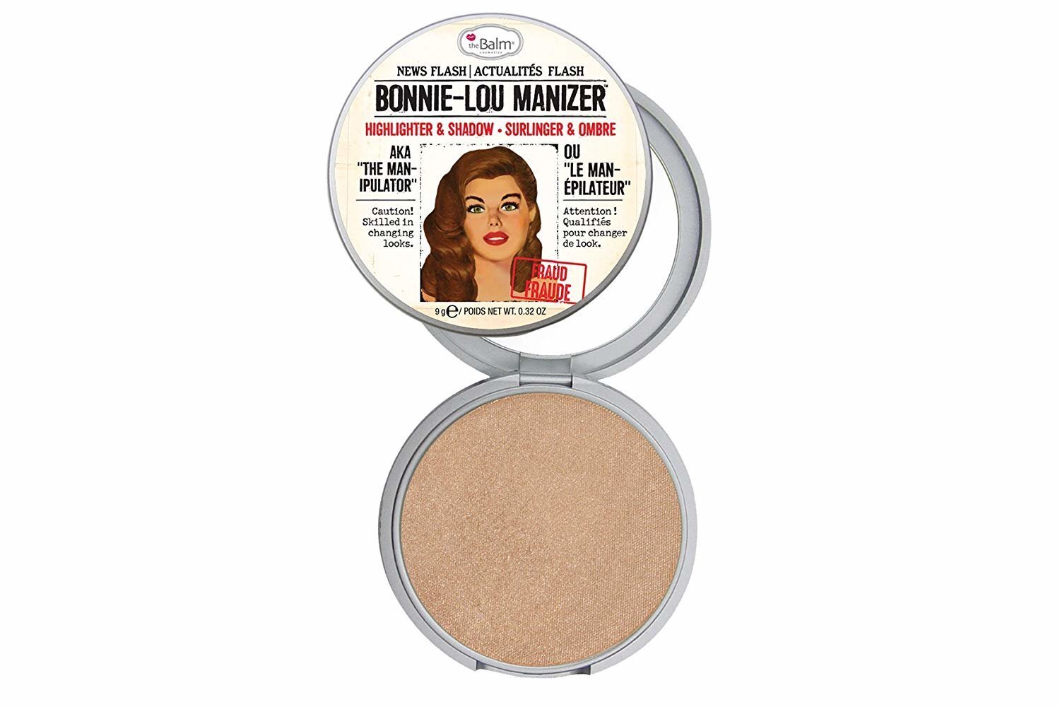 Särapuuder Bonnie Lou Manizer theBalm цена и информация | Päikesepuudrid ja põsepunad | hansapost.ee