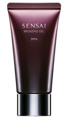 Päevituse efektiga näogeel Kanebo Sensai Bronzing Gel, 50 ml, BG61 Soft Bronze цена и информация | Кремы для солярия | hansapost.ee