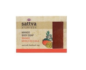 Мыло с манго Mango Sattva Ayurveda, 125 г цена и информация | Sattva Ayurveda Духи, косметика | hansapost.ee