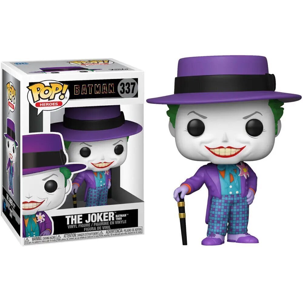 Funko POP DC Comics Batman 1989 Joker with Hat цена и информация | Fännitooted mänguritele | hansapost.ee