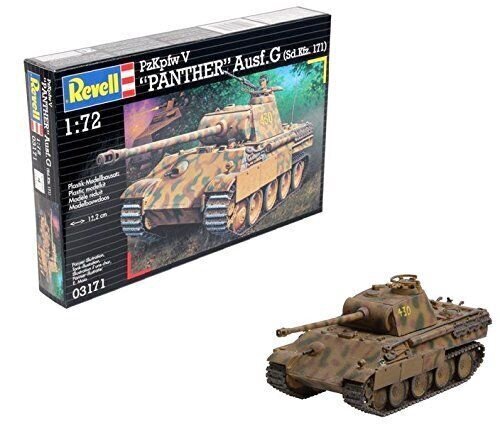 Revell PzKpfw. V Ausf. G `Panther` 1:72 цена и информация | Klotsid ja konstruktorid | hansapost.ee