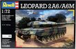 Revell Leopard 2 A6/A6M 1:72 hind ja info | Klotsid ja konstruktorid | hansapost.ee