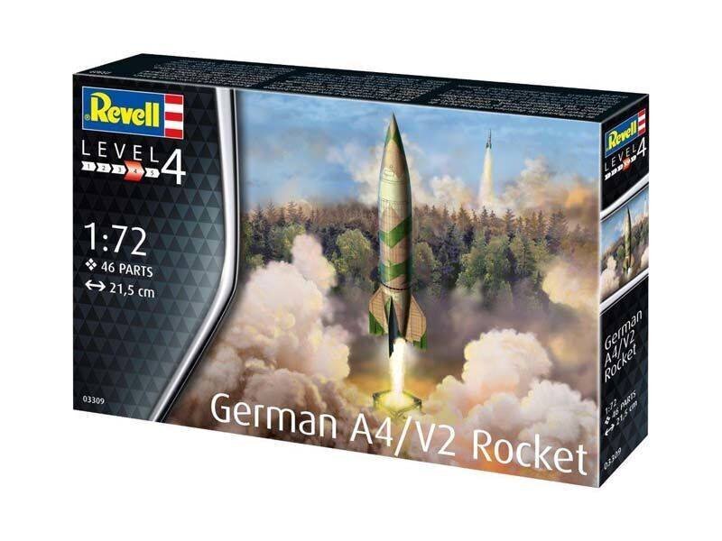 Revell German A4/V2 Rocket цена и информация | Klotsid ja konstruktorid | hansapost.ee