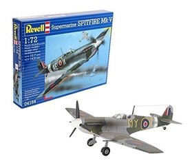 Модель самолета, которую нужно склеить Revell Supermarine Spitfire Mk. V 1:72, 39 д. цена и информация | Revell Товары для детей и младенцев | hansapost.ee