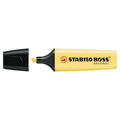 Tekstiilimarker Stabilo Boss, kollane цена и информация | Письменные принадлежности | hansapost.ee