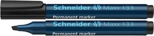Маркер перманентный 133 Schneider, черный цена и информация | Письменные принадлежности | hansapost.ee