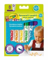 Crayola viltpliiatsid, 8 värvi цена и информация | Принадлежности для рисования, лепки | hansapost.ee