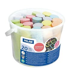 Мелка 247120 Разноцветный (20 pcs) (Пересмотрено C) цена и информация | Принадлежности для рисования, лепки | hansapost.ee