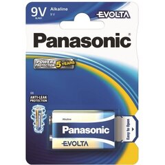 Panasonic patarei Evolta 6LR61 (9V) hind ja info | Patareid | hansapost.ee