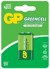 GP Greencell patarei 6F22 (9V) hind ja info | GP Batteries Remondikaubad, sanitaartehnika ja kütteseadmed | hansapost.ee