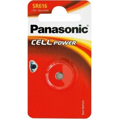 Panasonic батарейка SR616EL/1B цена и информация | Батареи | hansapost.ee