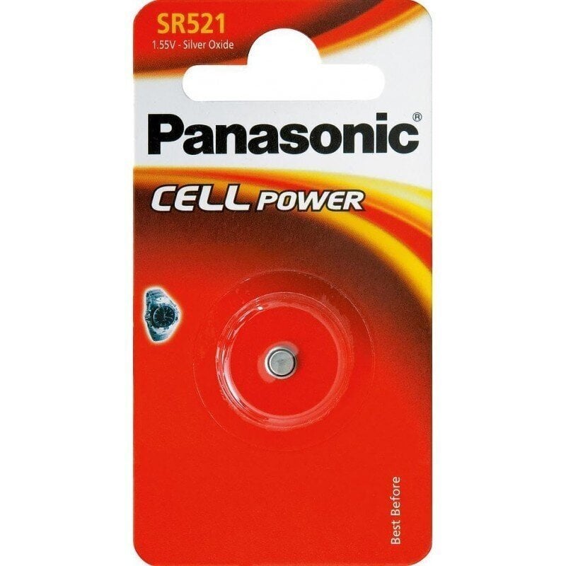 Patareid Panasonic SR521EL/1B цена и информация | Patareid | hansapost.ee