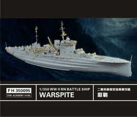 Модель для склеивания Academy 14105 QUEEN ELIZABETH CLASS H.M.S. WARSPITE 1/350 цена и информация | Склеиваемые модели | hansapost.ee