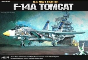 Модель для склеивания Academy 12253 US NAVY Fighter F-14A TOMCAT 1/72 цена и информация | Academy Hobby Творческий досуг | hansapost.ee