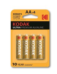 Батарейки Kodak 30959514, 4 шт. цена и информация | Батарейки | hansapost.ee