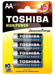 Элементы Toshiba, 4 шт. цена и информация | Батарейки | hansapost.ee