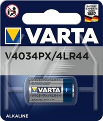 Varta Electronics patarei 4LR44 V4034PX, 1 tk. hind ja info | Patareid | hansapost.ee