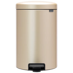 Brabantia NewIcon prügikast 20L, Champagne цена и информация | Мусорные ящики с креплением на двери | hansapost.ee