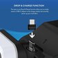 Numskull Controller Twin Charging Dock - Black/White (PS5) цена и информация | Mängupuldid | hansapost.ee
