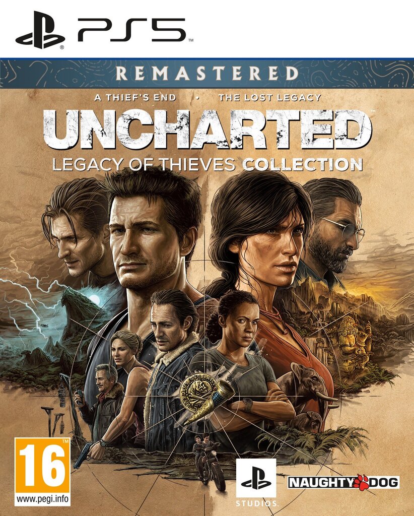 Play Station 5 mäng Uncharted: Legacy of Thieves hind ja info | Konsooli- ja arvutimängud | hansapost.ee