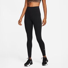 Женские тренировочные брюки Nike NK ONE DF HR TGHT, черные цена и информация | Спортивная одежда женская | hansapost.ee