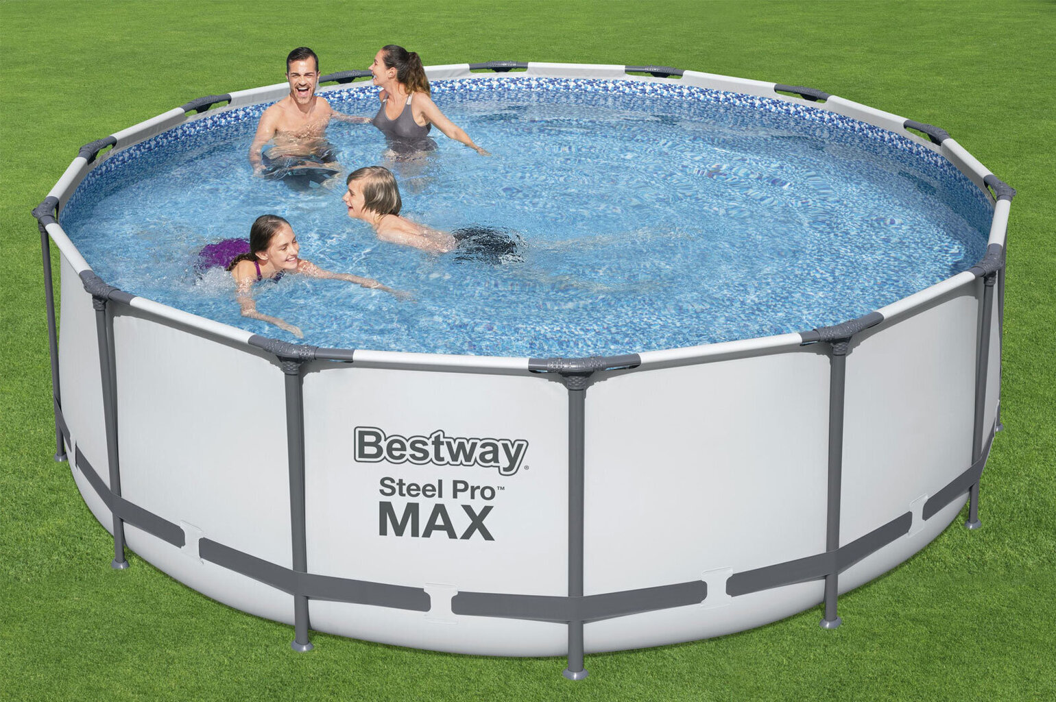 Raamiga bassein Bestway Steel Pro Max 427x122 cm, filtriga цена и информация | Basseinid | hansapost.ee