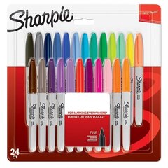 Набор маркеров Sharpie, 24 шт. цена и информация | Принадлежности для рисования, лепки | hansapost.ee