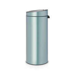 Brabantia Touch Bin puudutusele avanev prügikast 30L, metallik münt price and information | Trash cans | hansapost.ee