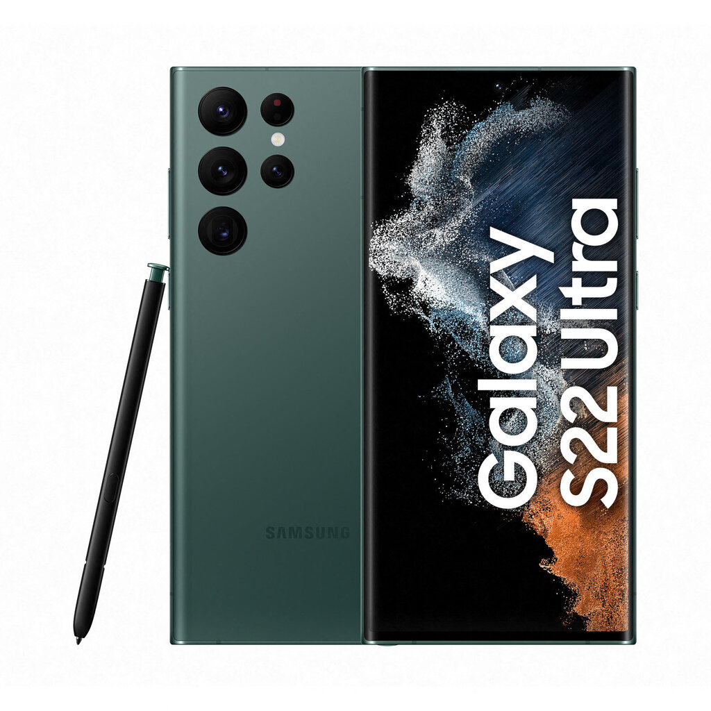 Samsung Galaxy S22 Ultra 8/128GB Green SM-S908BZGDEUB цена и информация | Telefonid | hansapost.ee