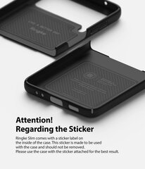 Чехол Ringke для телефона Samsung Galaxy Z Flip3 5G, черный цена и информация | Чехлы для телефонов | hansapost.ee