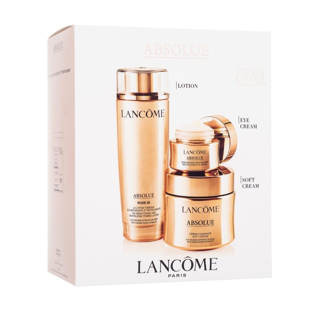 Näonahahoolduskomplekt Lancome Absolue hind ja info | Näokreemid | hansapost.ee