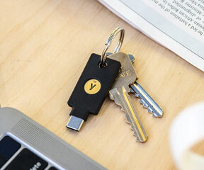 Turvavõti Yubico YubiKey 5C Nfc Usb-C hind ja info | USB adapterid ja jagajad | hansapost.ee