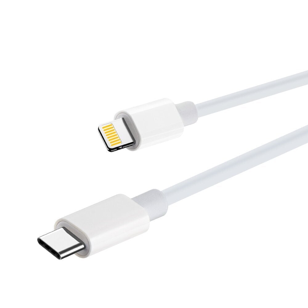 Maxlife MXUC-05 kaabel USB-C - Lightning 1,0 m 20W, valge hind ja info | Mobiiltelefonide kaablid | hansapost.ee