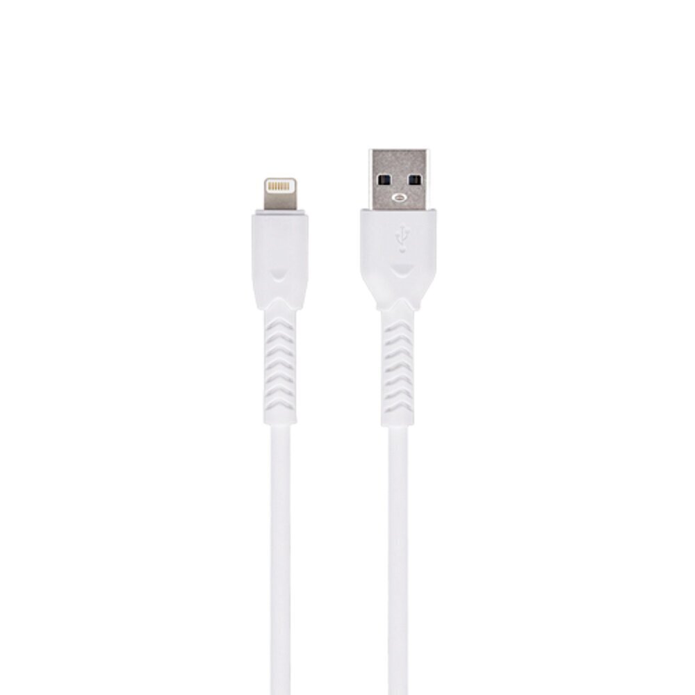 Maxlife MXUC-04 kaabel USB - Lightning 1,0 m 3A, valge hind ja info | Mobiiltelefonide kaablid | hansapost.ee