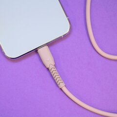 Maxlife MXUC-04 cable USB - USB-C 1,0 m 3A pink цена и информация | Maxlife Телефоны и аксессуары | hansapost.ee
