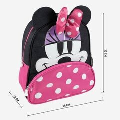 Koolikott Minnie Mouse, roosa, 25,5 x 30 x 10 cm hind ja info | Koolikotid ja seljakotid | hansapost.ee