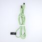 Maxlife MXUC-04 kaabel USB - microUSB 1,0 m 3A, roheline hind ja info | Mobiiltelefonide kaablid | hansapost.ee