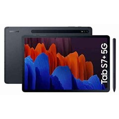 Samsung TAB S7+ 12,4" Octa Core 6 GB RAM 128 GB, must цена и информация | Планшеты | hansapost.ee