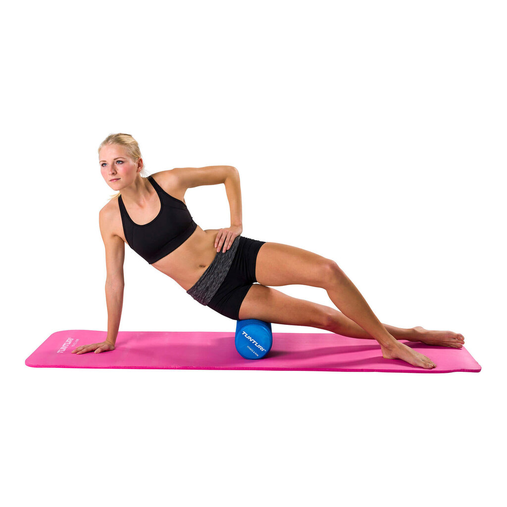 Massaažisilinder Tunturi Yoga EVA 40 cm, sinine цена и информация | Massaažikaubad | hansapost.ee