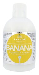 Kallos Cosmetics Banana šampoon 1000 ml hind ja info | Šampoonid | hansapost.ee