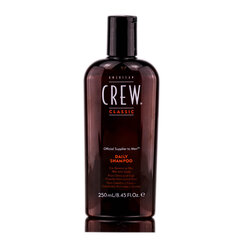 Šampoon meestele American Crew Daily Shampoo, 250 ml hind ja info | Šampoonid | hansapost.ee