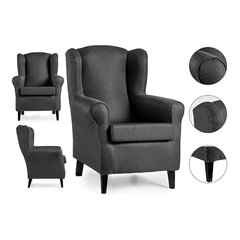 Кресло Sade Gris Oscuro, 65x101x75 см, серое цена и информация | Кресла | hansapost.ee
